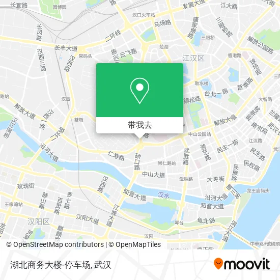 湖北商务大楼-停车场地图