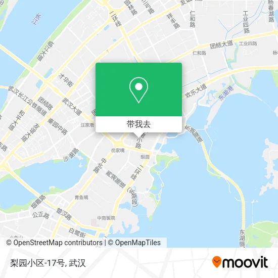 梨园小区-17号地图