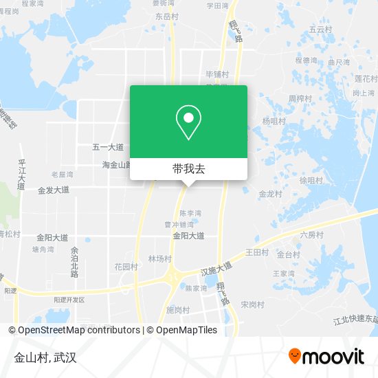 金山村地图