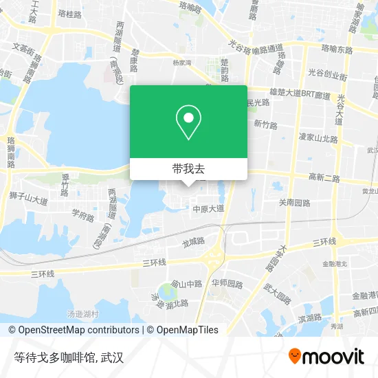 等待戈多咖啡馆地图