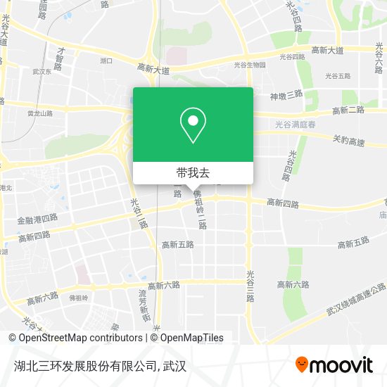 湖北三环发展股份有限公司地图