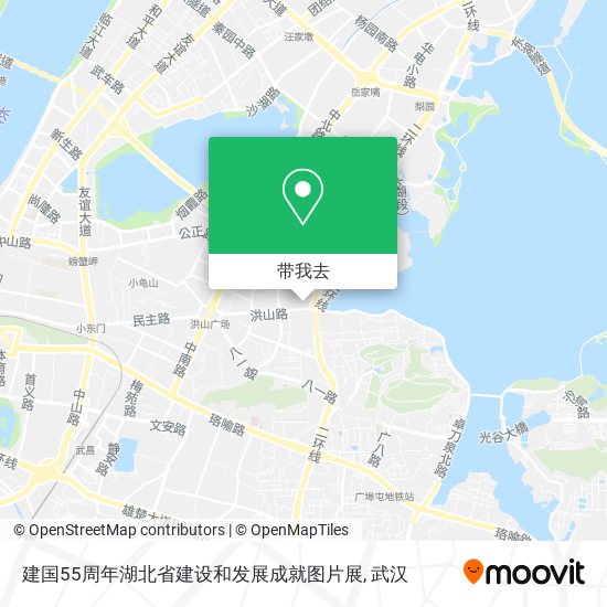 建国55周年湖北省建设和发展成就图片展地图