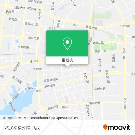 武汉幸福公寓地图