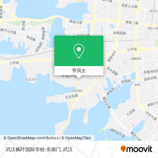 武汉枫叶国际学校-东南门地图