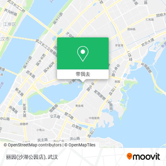 丽园(沙湖公园店)地图