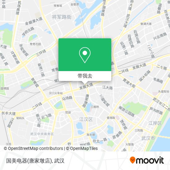 国美电器(唐家墩店)地图