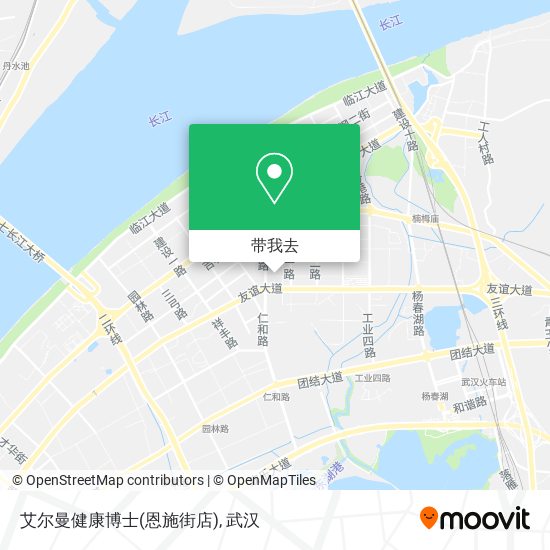 艾尔曼健康博士(恩施街店)地图