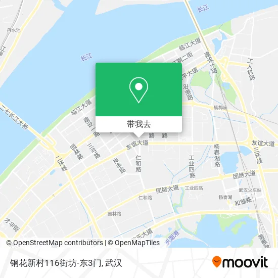 钢花新村116街坊-东3门地图