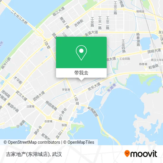 吉家地产(东湖城店)地图