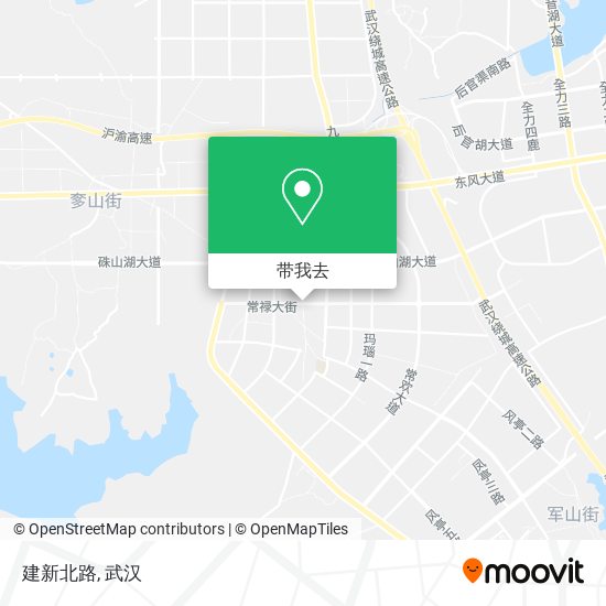 建新北路地图