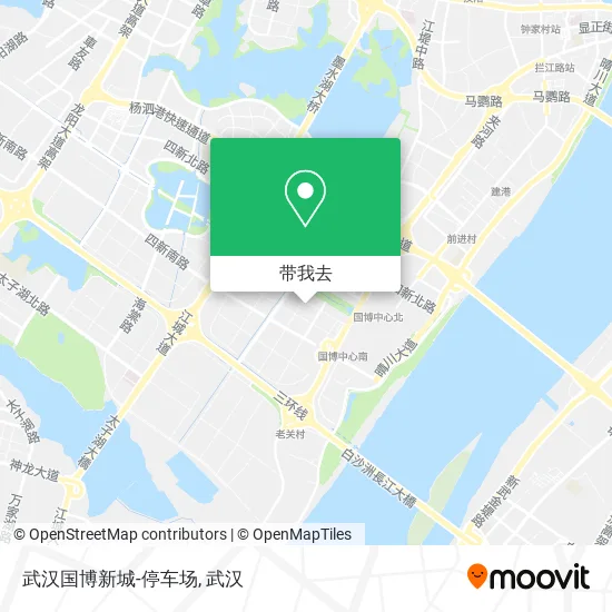 武汉国博新城-停车场地图