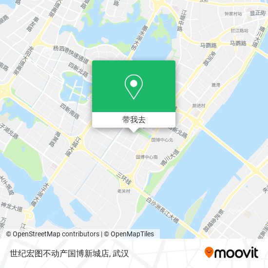 世纪宏图不动产国博新城店地图