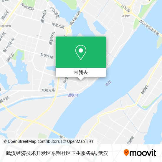 武汉经济技术开发区东荆社区卫生服务站地图