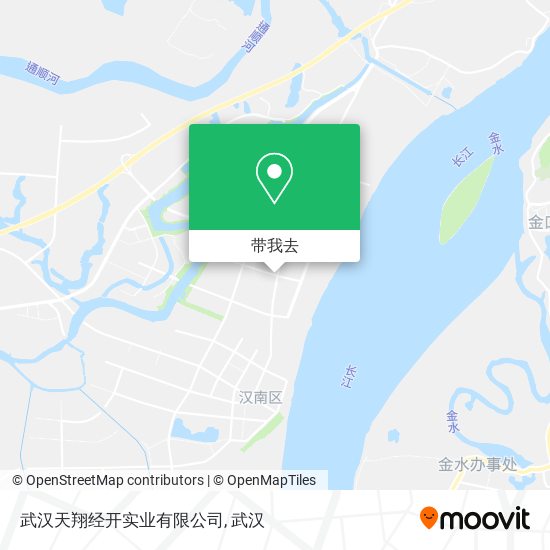 武汉天翔经开实业有限公司地图