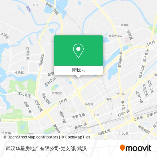武汉华星房地产有限公司-党支部地图