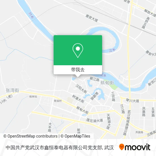 中国共产党武汉市鑫恒泰电器有限公司党支部地图