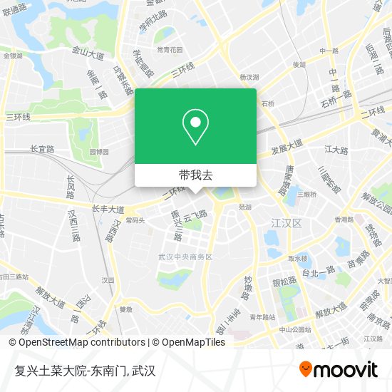 复兴土菜大院-东南门地图
