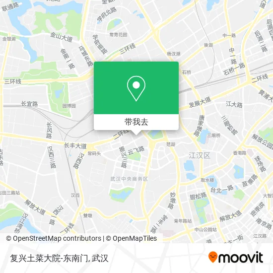 复兴土菜大院-东南门地图