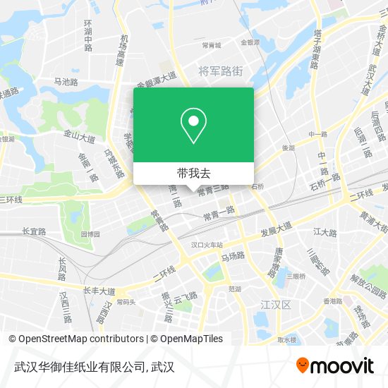 武汉华御佳纸业有限公司地图
