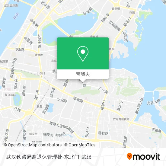 武汉铁路局离退休管理处-东北门地图