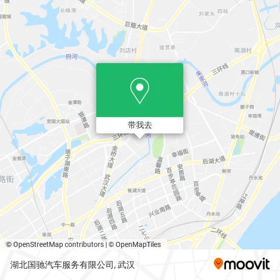 湖北国驰汽车服务有限公司地图