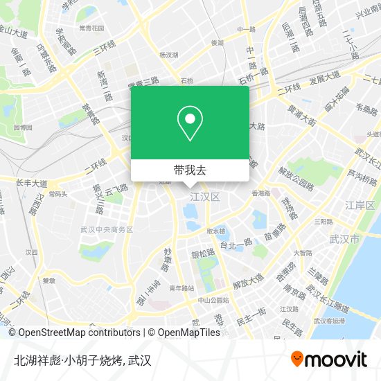 北湖祥彪·小胡子烧烤地图