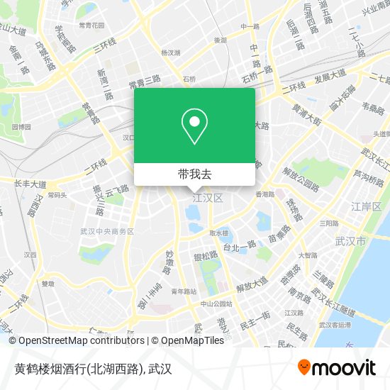 黄鹤楼烟酒行(北湖西路)地图