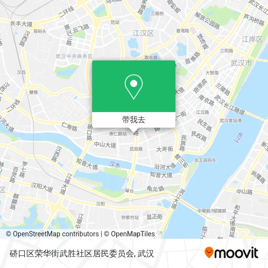 硚口区荣华街武胜社区居民委员会地图