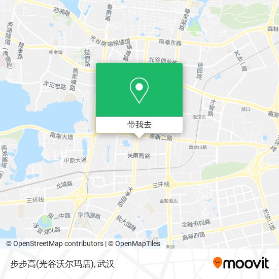 步步高(光谷沃尔玛店)地图