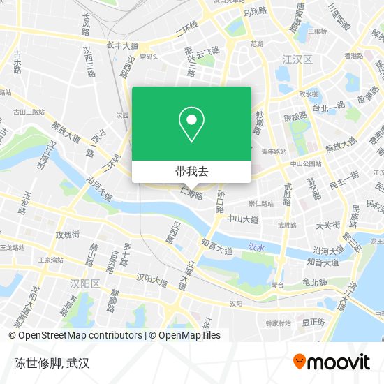 陈世修脚地图