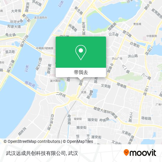 武汉远成共创科技有限公司地图