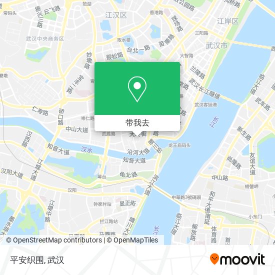 平安织围地图