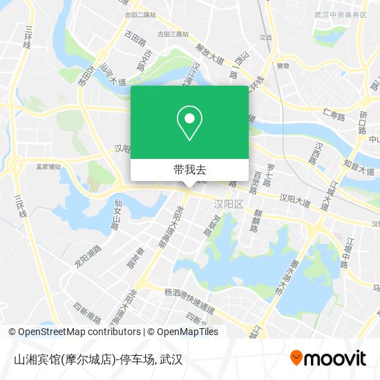 山湘宾馆(摩尔城店)-停车场地图