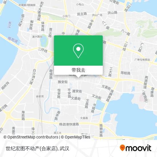 世纪宏图不动产(合家店)地图