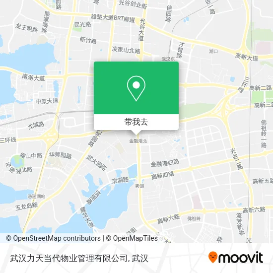武汉力天当代物业管理有限公司地图