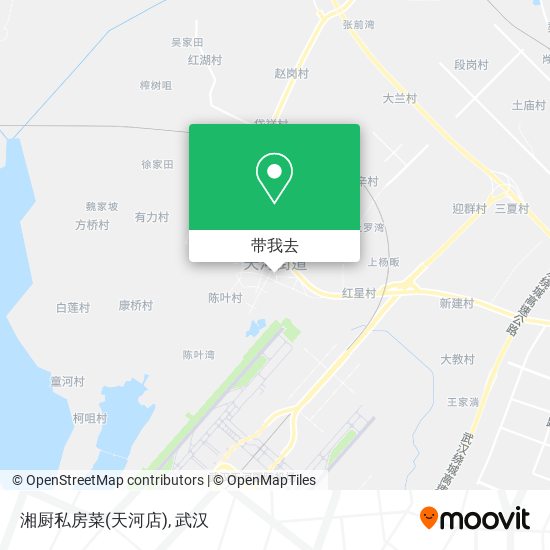 湘厨私房菜(天河店)地图