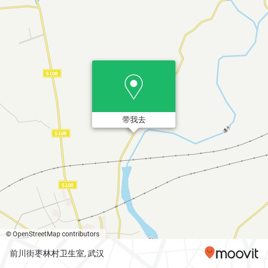 前川街枣林村卫生室地图