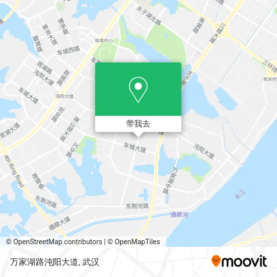 万家湖路沌阳大道地图