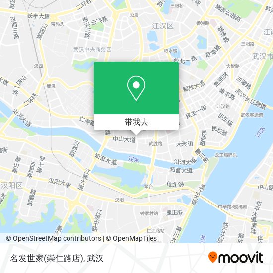 名发世家(崇仁路店)地图