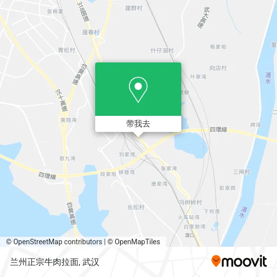 兰州正宗牛肉拉面地图