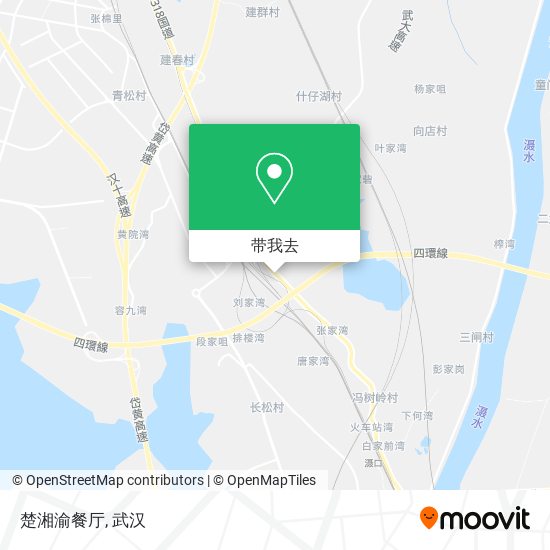 楚湘渝餐厅地图