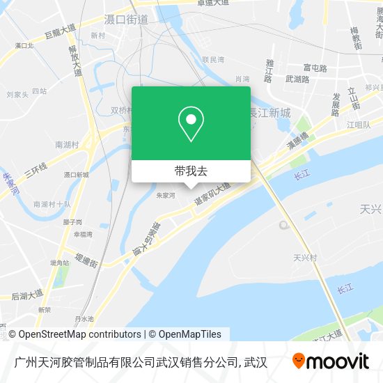 广州天河胶管制品有限公司武汉销售分公司地图