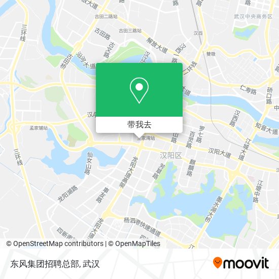 东风集团招聘总部地图