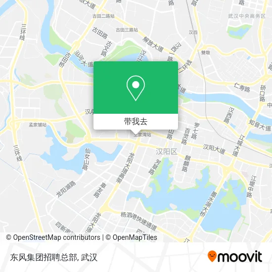 东风集团招聘总部地图