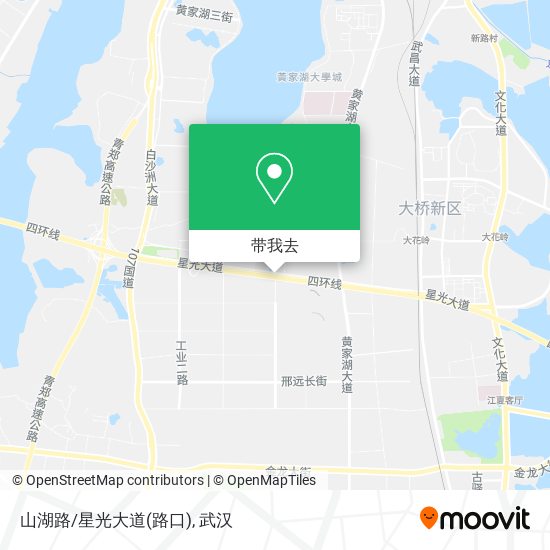 山湖路/星光大道(路口)地图