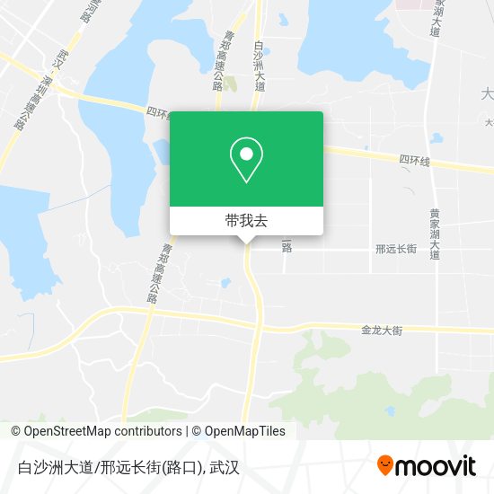 白沙洲大道/邢远长街(路口)地图