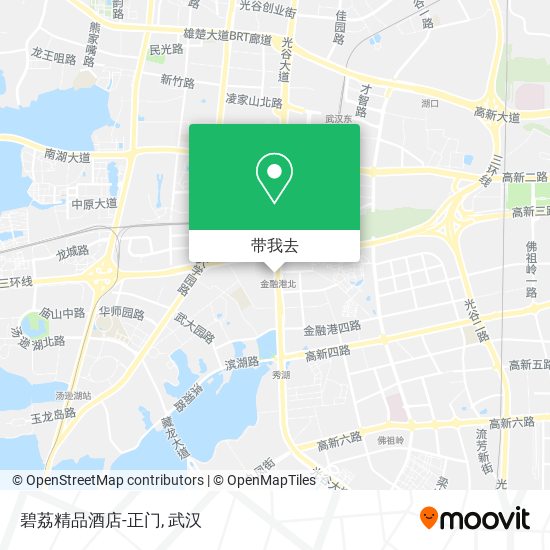 碧荔精品酒店-正门地图