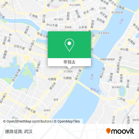 腰路堤路地图