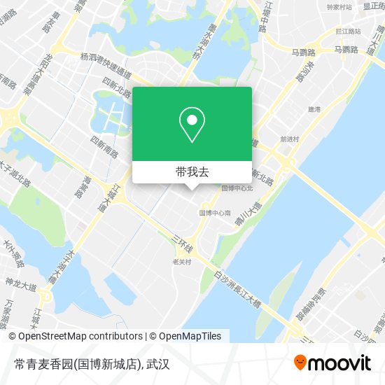 常青麦香园(国博新城店)地图