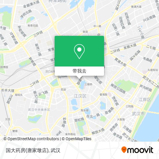 国大药房(唐家墩店)地图